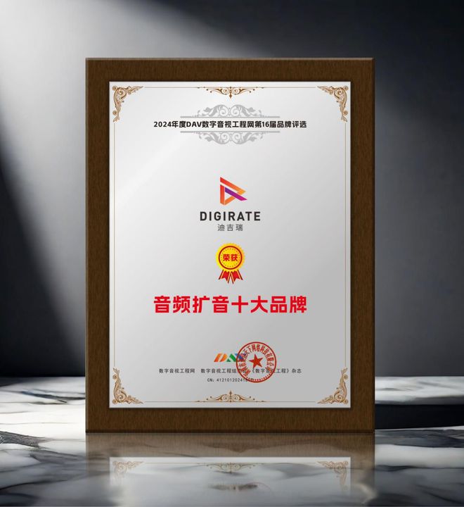 2024年度音频扩音十大品牌”名单公布！k8凯发一触即发喜讯来袭！ DAV01“(图5)