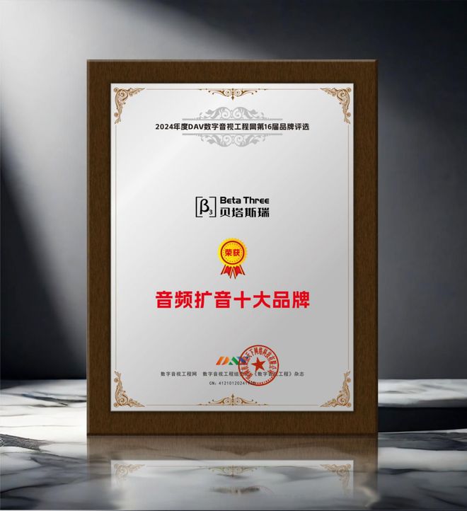 2024年度音频扩音十大品牌”名单公布！k8凯发一触即发喜讯来袭！ DAV01“(图9)